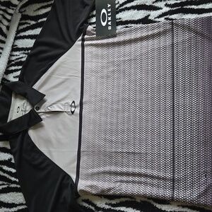 NWT OAKLEY Men's polo coupe standard fit Light Grey Small